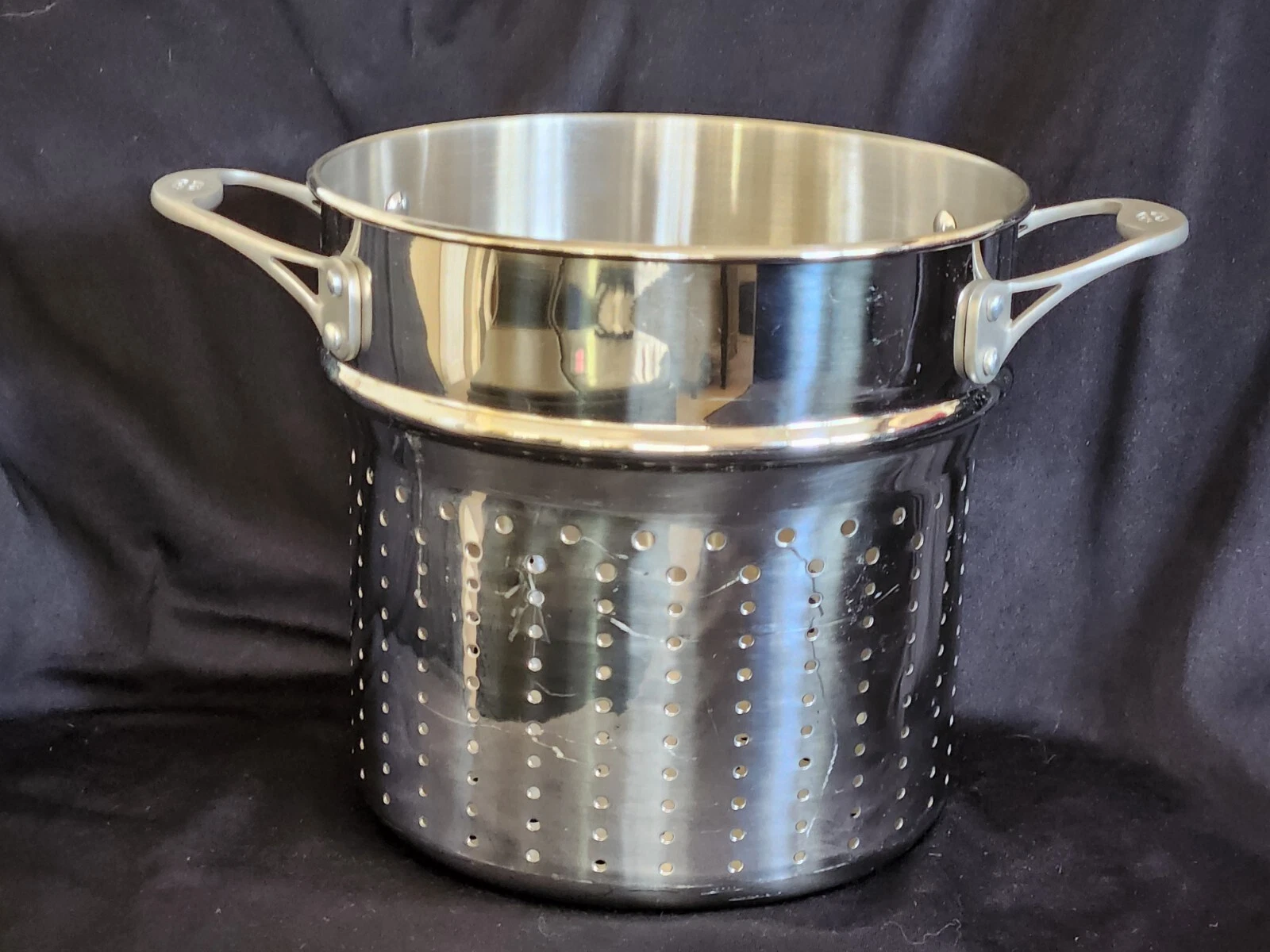 Calphalon Insert Pasta Strainer Stainless Steel
Opens in a new window or tab