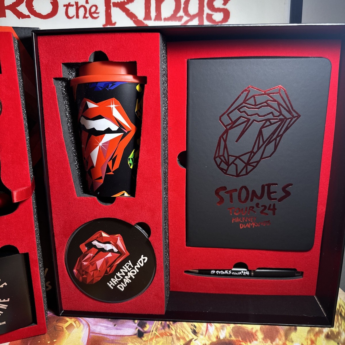 Rolling Stones 24 Hackney Diamonds Tour VIP Gift Box Brand