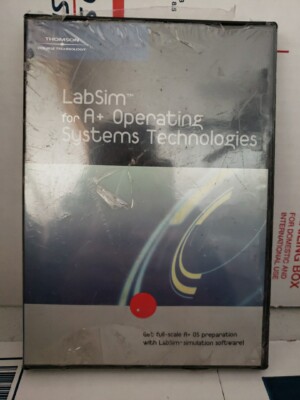 A+ Software LabSim Operating System New Shrink Wrapped DVD ~ #212