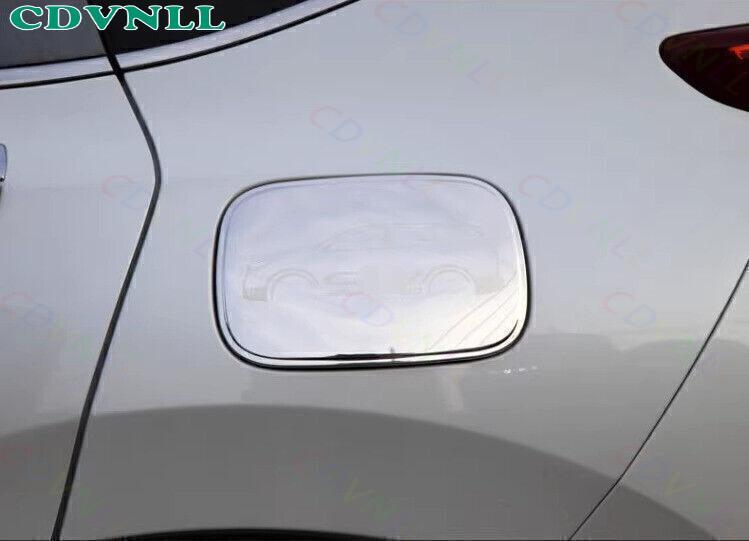 For Honda CRV 20172022 Chrome Steel Car Door Fuel Gas Cap Tank Cover