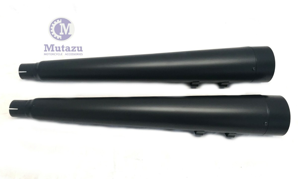 Mutazu 2.0 Inner Fluted Cut Megaphone Slip-On Mufflers