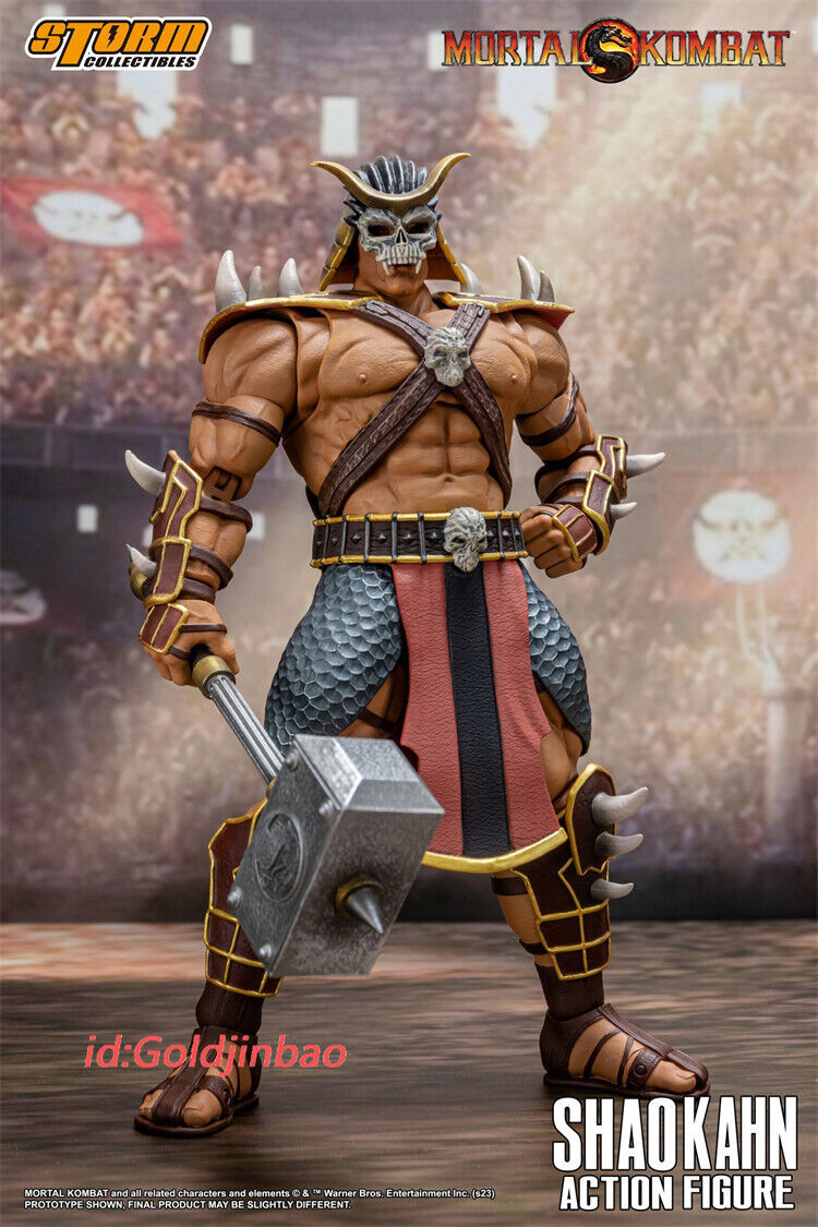 Storm Toys 1/12 Mortal Kombat Final Boss Shao Kahn Action Figure Model  Children's Gift - Action Figures - AliExpress