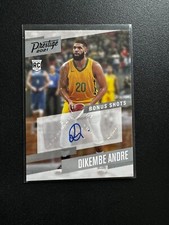 2021-22 Panini Chronicles Draft Picks Prestige Dikembe Andre RC #PBDAN Autograph