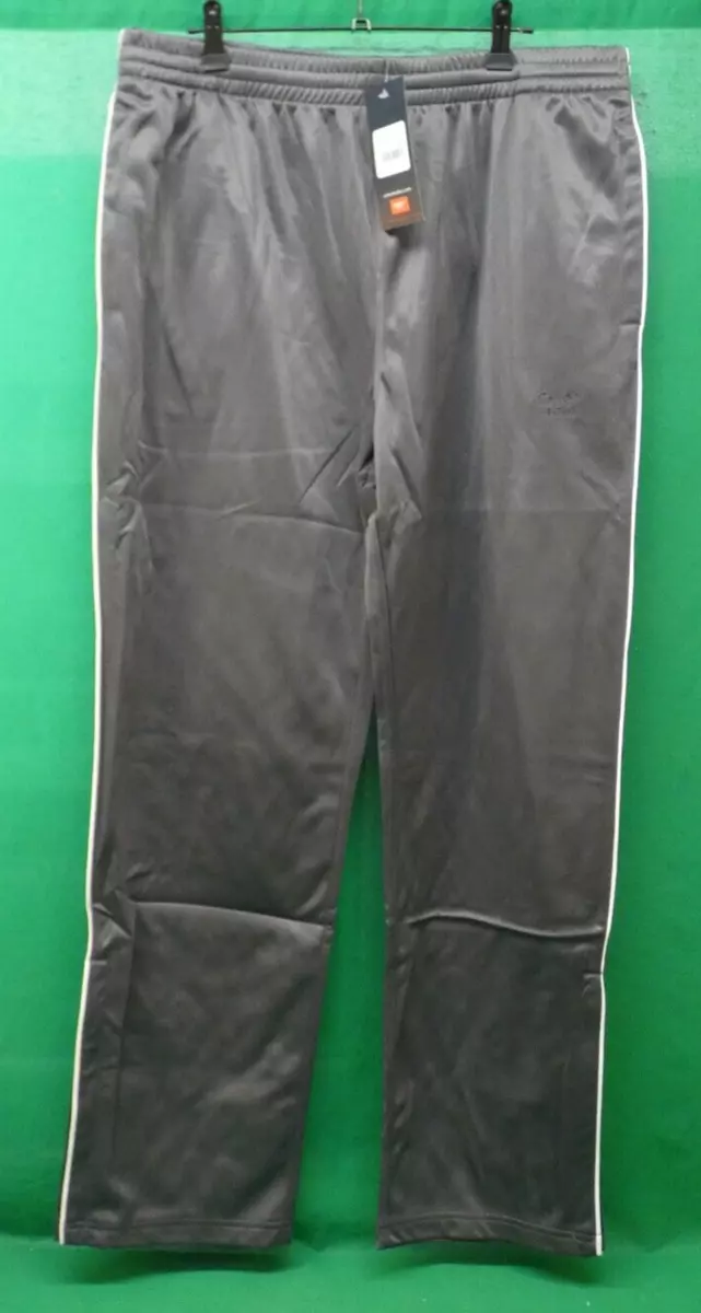 COTTON TRADERS Track Jogging Pants in Dark Steel Grey UK Size XL