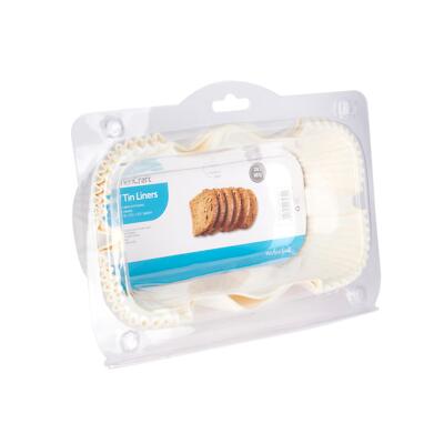 KitchenCraft 2lb Loaf Tin Liners Pack of 40 UK