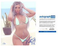 Victoria Rose Signed Autographed 8x10 Photo Sexy Model ACOA COA