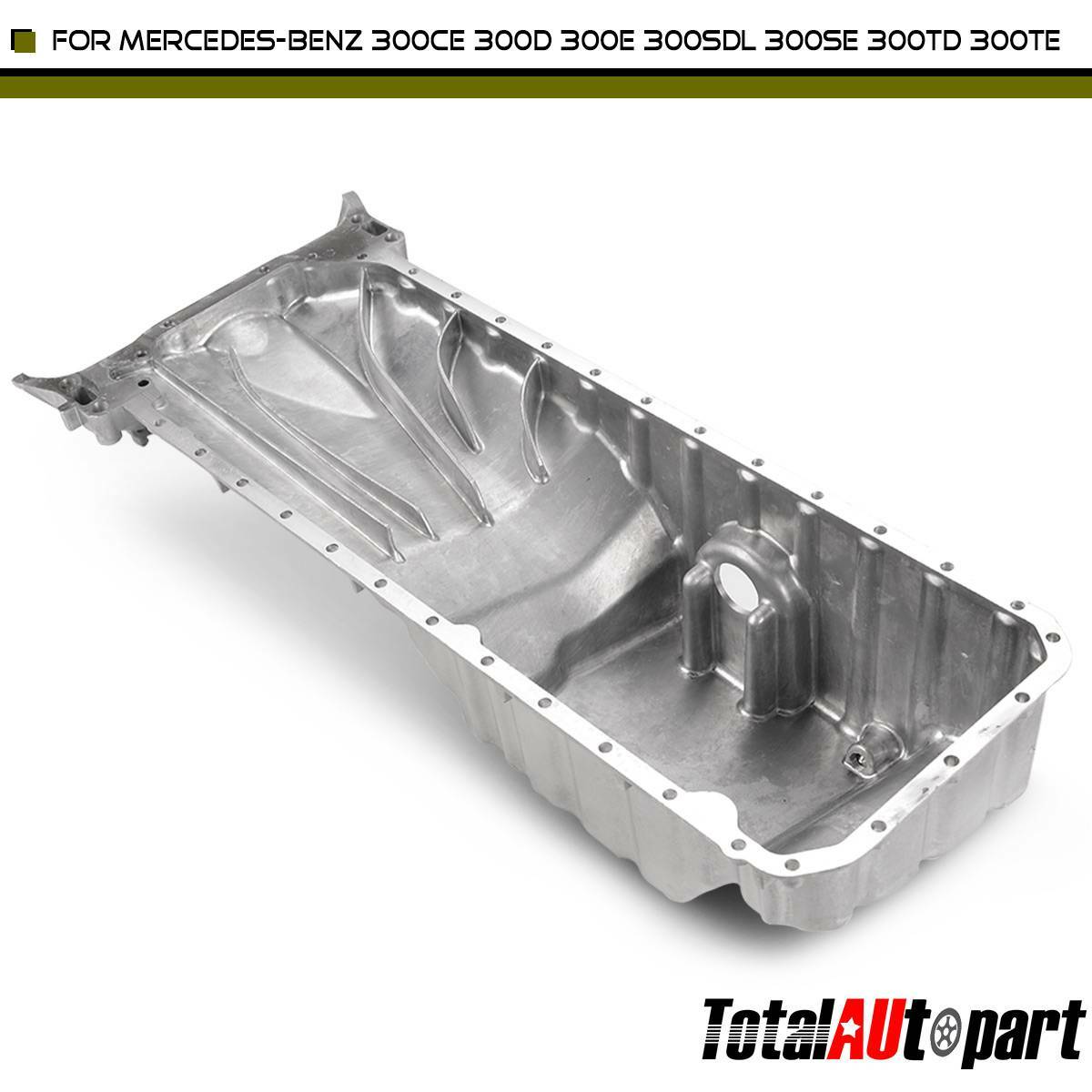 Engine Oil Pan for Mercedes-Benz 190E 260E 300E 300SE 300TD 2.6L