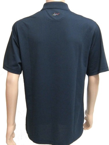 CAMISA POLO PARA HOMBRE Absorbente Protección UV AZUL MARINO Top Deportivo GREG NORMAN Play Dry 42" - Imagen 4 de 8