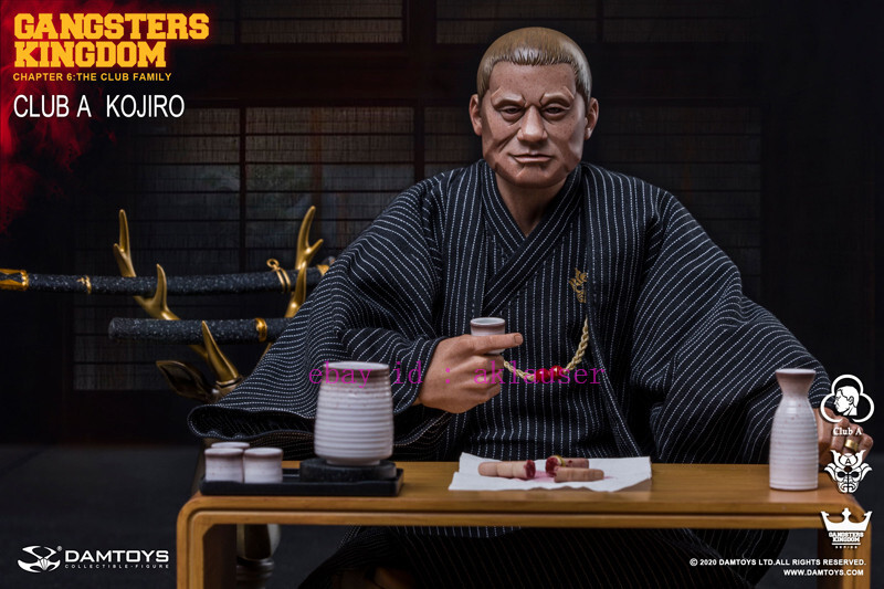 Damtoys Gk021 1/6 Gangsters Kingdom Club A Kojiro Action Figure