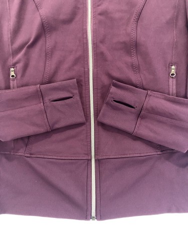 Lululemon Women’s 6 Purple Full Zip Sweater Jacket - Picture 3 of 6