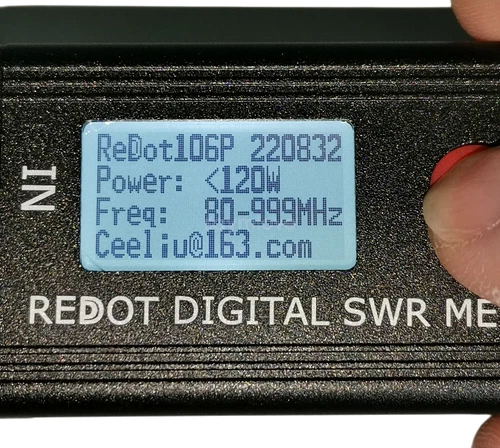 Nowy cyfrowy miernik SWR REDOT RD106P SWR SWR i miernik mocy 120W FMB VHF UHF Wsparcie DMR - Zdjęcie 8 z 9