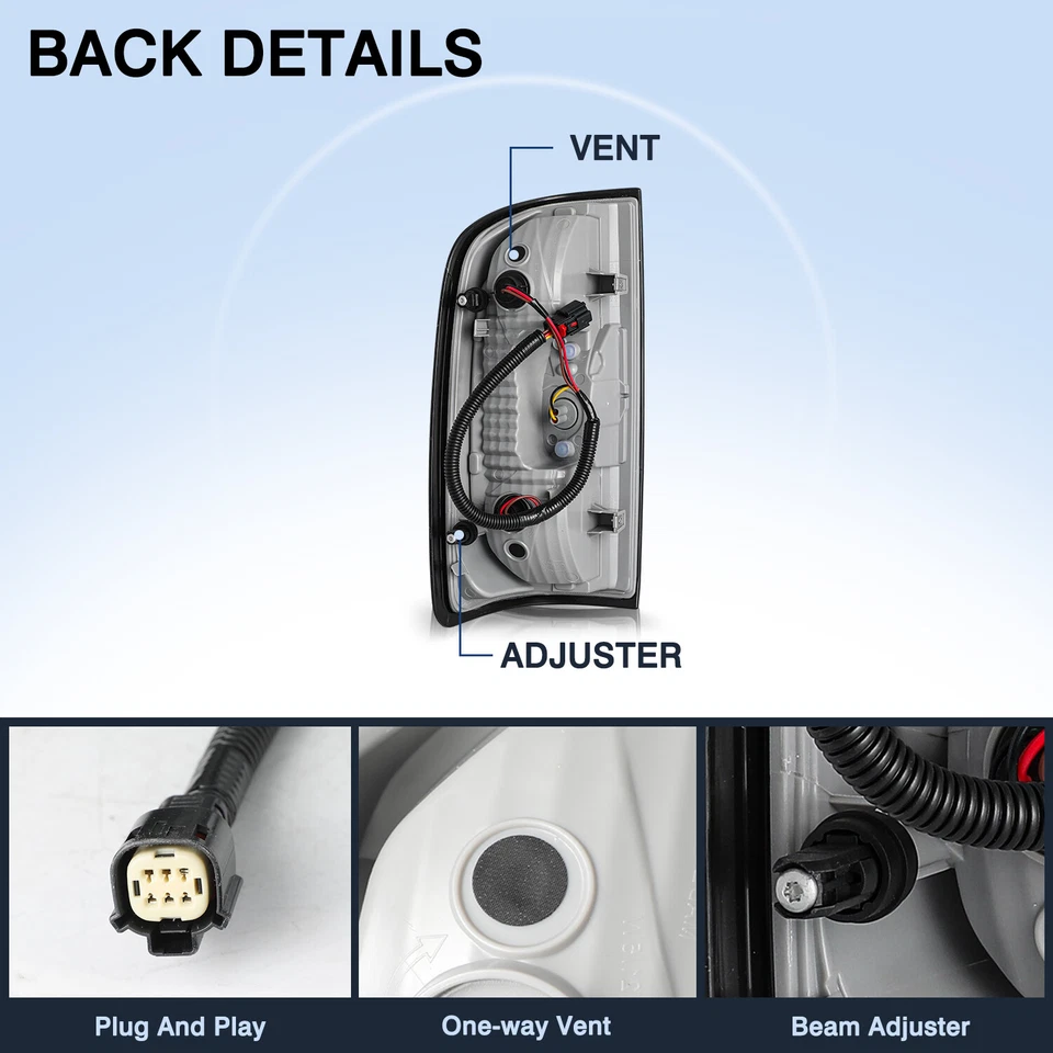 乘客侧尾灯适用于 2015 - 2022 年 GMC Canyon 拾音器后制动尾灯 — 第 3/4 张图片