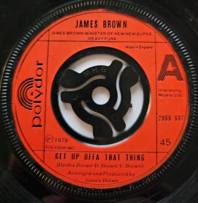 70's FUNK, James Brown   Get Up Offa That Thing / Release The Pressure
