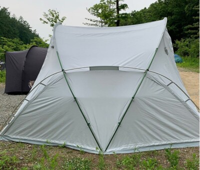 helinox V-tarp ヘリノックス Vタープ White フルセット Vtarp Vタープ Helinox ヘリノックス テント 白