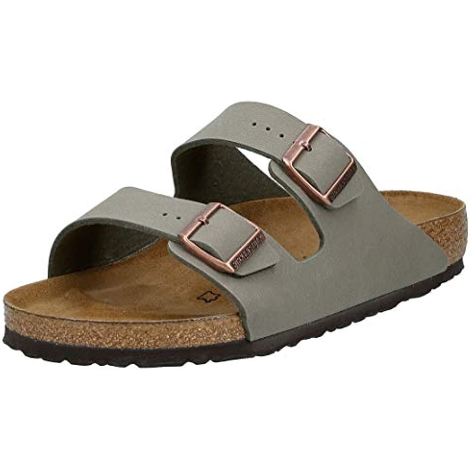 Birkenstock Unisex Arizona Stone Sandals - 40 N EU (US Men EU's 7-7.5, US  Women 736399745016 | eBay