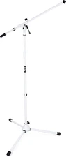 On-Stage MS7801W Telescoping Microphone Boom Stand, White