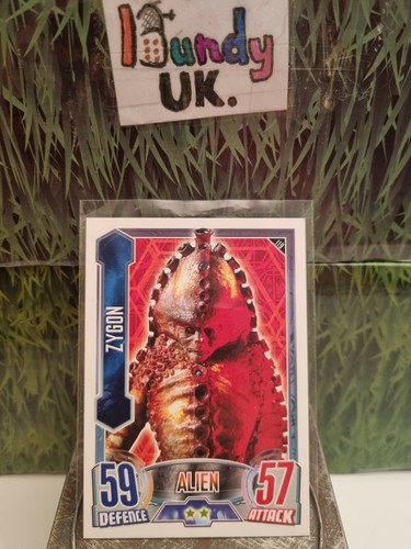 Dr Doctor Who Alien Attax Card Game TCG - Human Robot Cyborg Time Lord companion - Picture 56 of 139