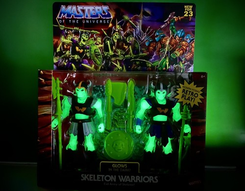 Figura de acción Mattel Masters of the Universe 2023 - Skeleton Warriors paquete de 2 excluidos - Imagen 2 de 15