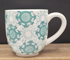 Threshold Keira White/Turquoise Green Stonewa...