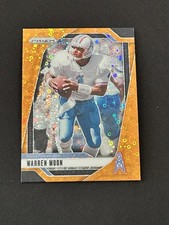 2024 Panini Prizm Warren Moon Orange Disco Prizm #298 Houston Oilers