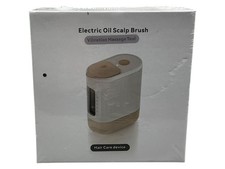 Electric Oil Scalp Brush Massage Tool With Vibration  Red Light Therapy