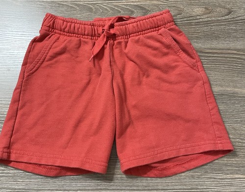 Set Of 2 Boys Knit Pull-On Sweat Shorts By Cat & Jack XS (4/5) Black & Red - Picture 3 of 10