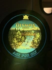 Vintage 1980 ASK FOR OLY OLYMPIA Beer Barrel Sign WORKS PERFECT SEE VIDEO