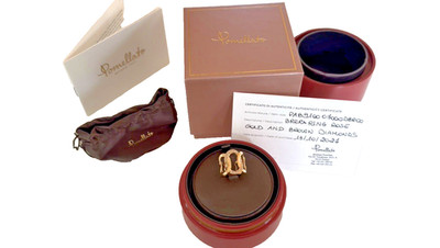 Authentic Pomellato Rose Gold BRERA Ring sz 6
