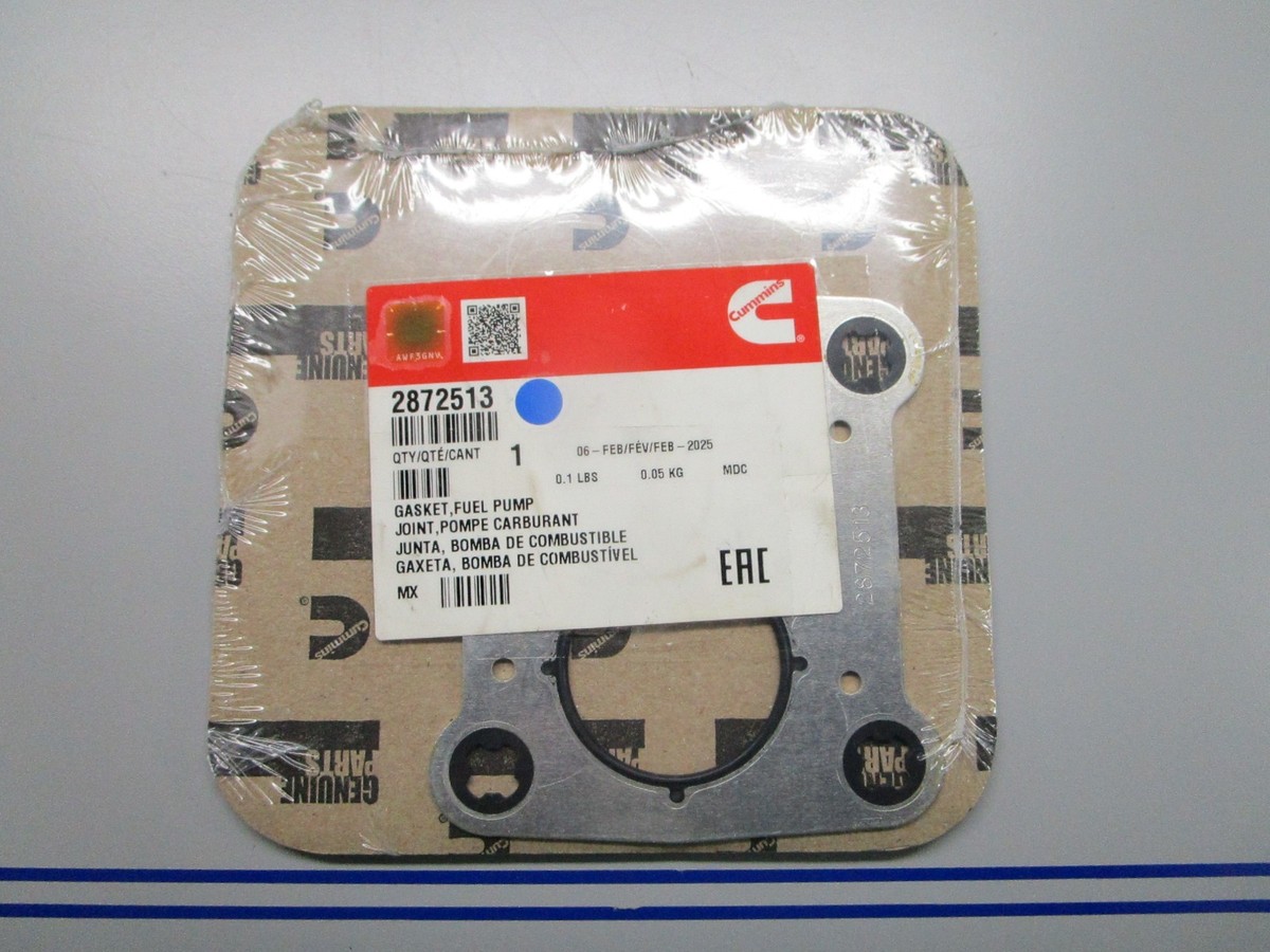 Cummins Fuel Pump Gasket 2872513 Replacement for sale online