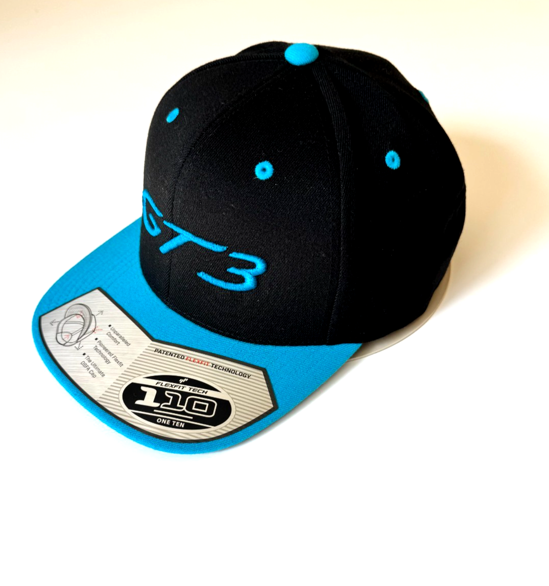 『TEN CAP CHAMBRY BLUE』 911 GT3 Shark Blue Flat brim Snapback Cap Driver's Hat | eBay