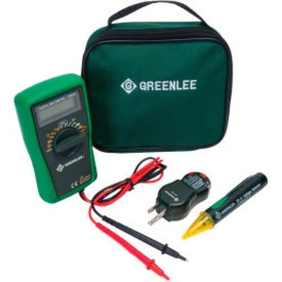 Greenlee - Electrical Kit-Basic (Tk-30A), Elec Test 10 x 8 x 3'', Black