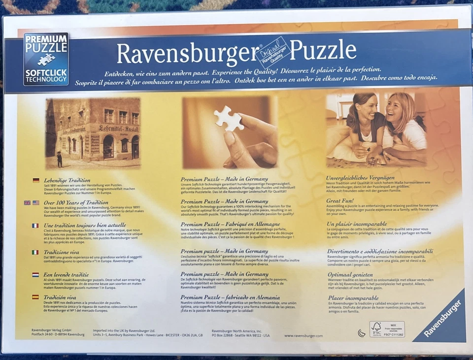Ravensburger The Fairground Jigsaw Puzzle for Kids and Adults 1000 pieces - Image 3 of 3