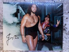 WWF Manager Jimmy Hart Hand Signed autographed 8x10 Photo With Prime Time COA
