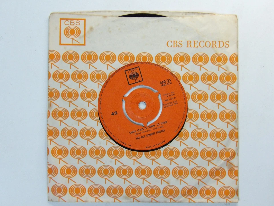 Ray Conniff (And The Singers):   Jingle Bells  1962  7" - Image 2 of 3