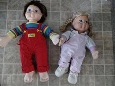 Vintage My Buddy Doll And Kid Sister Doll Lot Of 2 