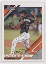 2019 Panini Donruss Holo Back 23/99 Sandy Alcantara #198 0t2