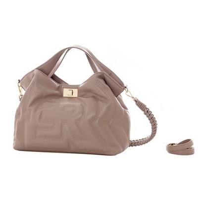 Ermanno Scervino Small Tote bag Rachele Quilted Beige 12401969