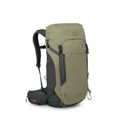 Backpack 35L Lightweight Waterproof Raincover Osprey Kestrel LT Olive Mens