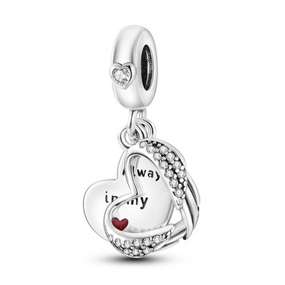 MULA Original Forever Love DIY Charm CZ Für Frauen Armband 925 Sterling Silber