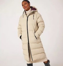Tretorn Ivy Puffer Coat. Sand. Size Large. BNWT. RRP £239.88.