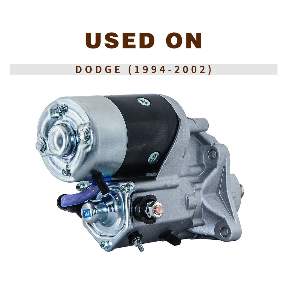 New Starter For Dodge Ram 2500 Ram 3500 Cummins B Series 5.9L 1994-2002 17548 — 第 3/4 张图片