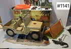 🔥GI JOE 1972 LAND ADVENTURE DESERT PATROL ADVENTURE W/ ORIGINAL BOX. #1141