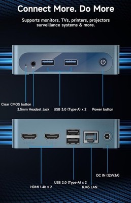 Original Rebuild Computer with Bmax Mini PC Hardware and Specs Upgraded With...