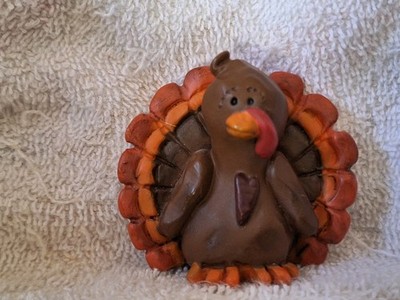 Suzi Artist, Turkey With His Tail Feathers Spread Out.
