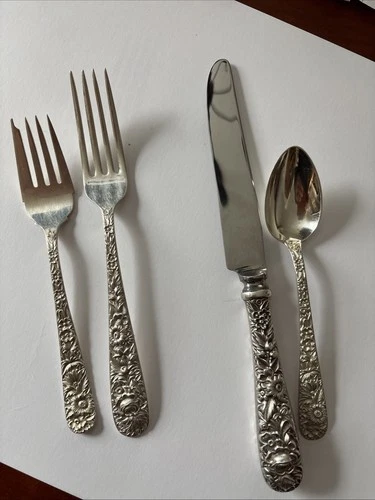 Buy Wholesale Repousse by S Kirk & Son Sterling Silver 4 piece Place Setting