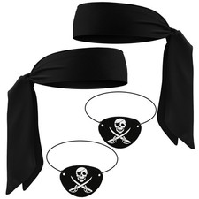 Scotamalone Halloweens Pirate-Accessories for Men Women Pirate-Party Favors S...