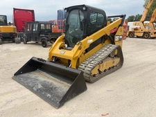 2019 Caterpillar 299D2 Skid Steer Track Loader High Flow Cab A/C Hyd Q/C bidadoo