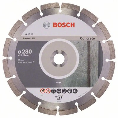Bosch Accessories 2608602200 Standard for Concrete 230 x 22,23