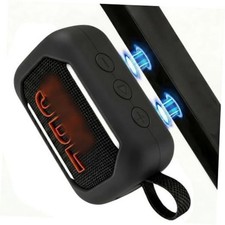 Magnetic Silicone Case for JBL Go 5 Ultra Portable Speaker with Black