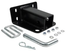 Rear 2" Receiver Trailer Tow Hitch Kit with Mounting Hardware Pins Clips